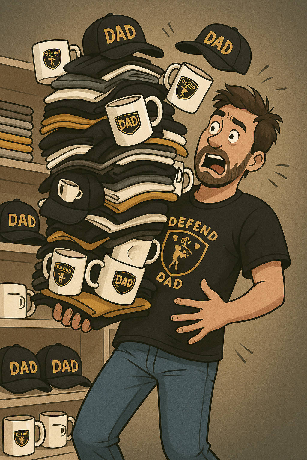 Defend Dad store coming soon image