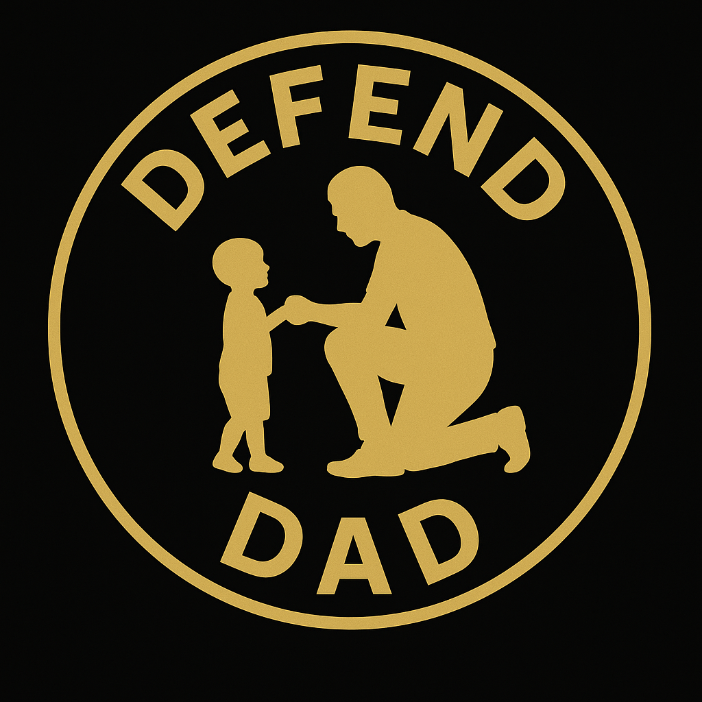 Defend Dad circle logo
